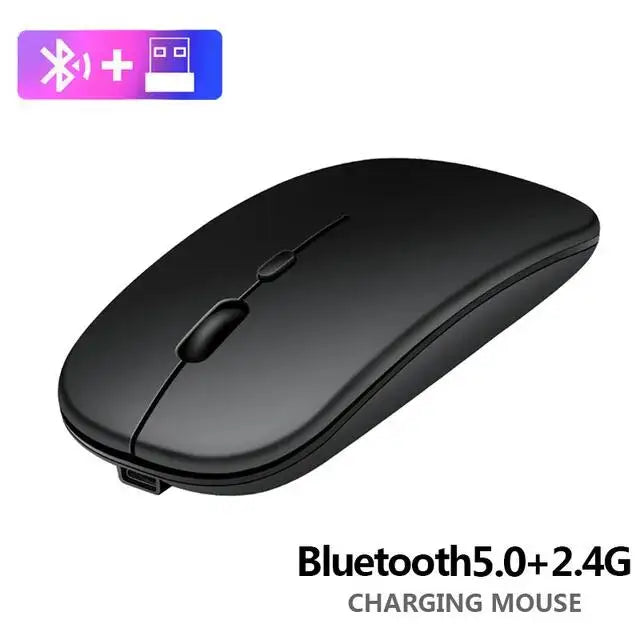 Mouse Inalámbrico (USB +Bluetooth)